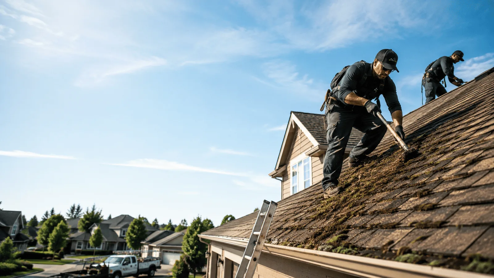 Roof Moss Removal in West Alexandria, OH near me